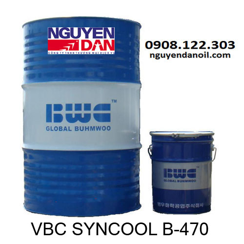 Dầu cắt gọt pha nước VBC SYNCOOL B-470 gốc tổng hợp