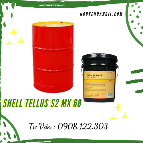 Dầu thủy lực Shell Tellus S2 MX 68 chính hãng